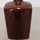 Set of 3 coloured earthenware vases Les Jardins d'Ulysse, France circa 1990
