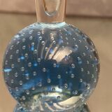 Long-necked soliflore vase on sulphide ball base