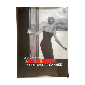 Affiche originale cinéma "62ème Festival de Cannes 2009" L'Avventura Monica Vitti 120x160cm