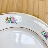 6 dessert plates demi-porcelaine Lunéville