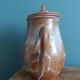 Puisaye stoneware filter teapot, Mallet pottery