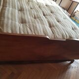 Bed frame with headboard whiskers