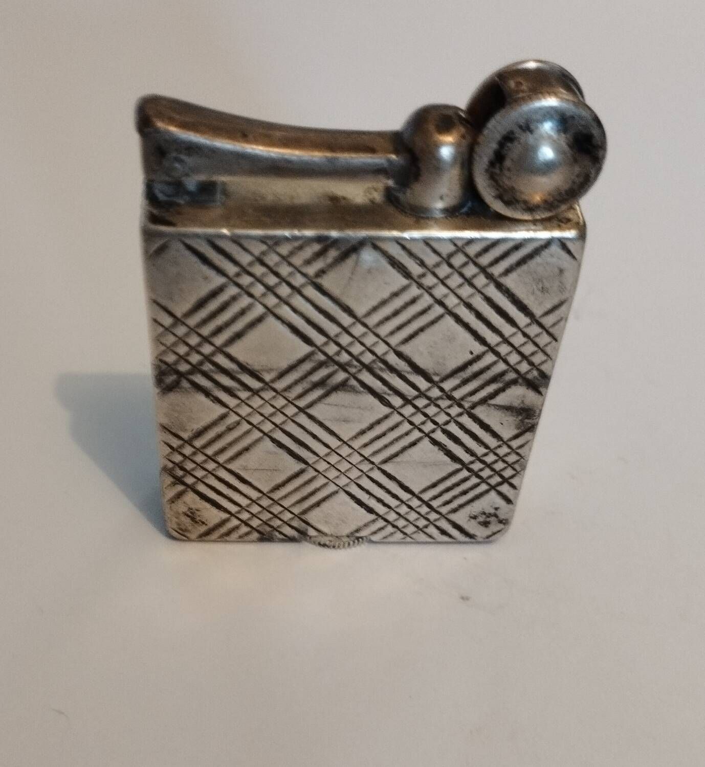 Old silver lighter
