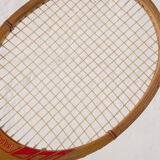 Old wooden tennis racket