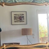 Golden mirror, 97x64 cm