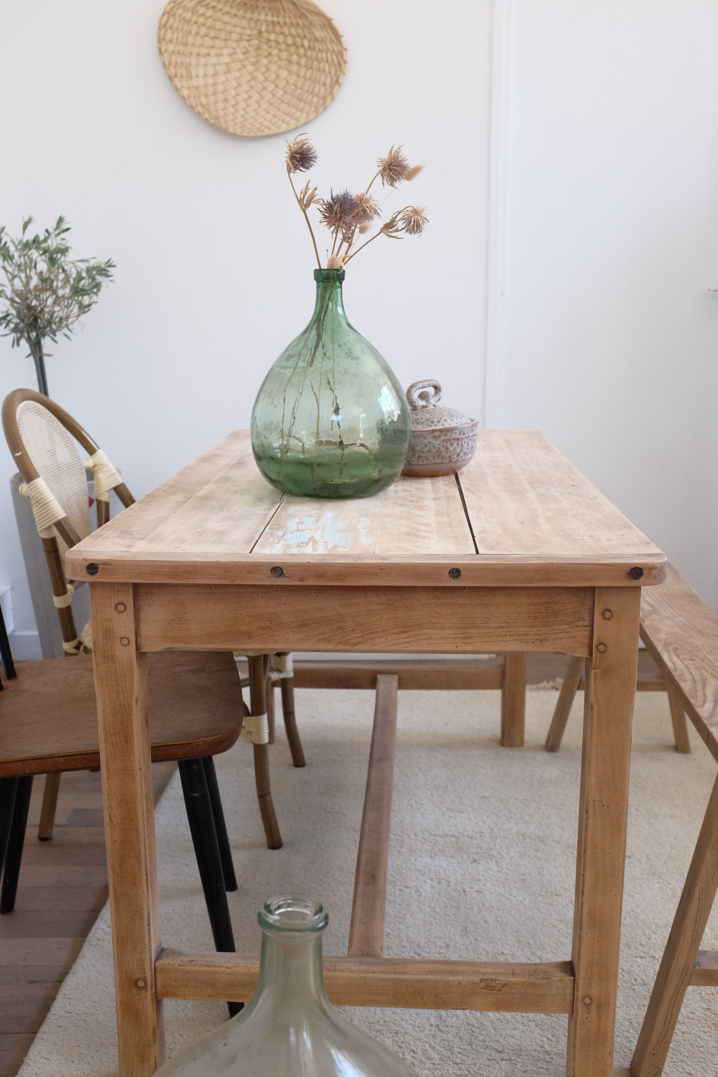 Farmhouse table 4pers
