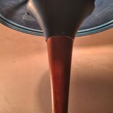 Lamp mushroom blue metal 1940