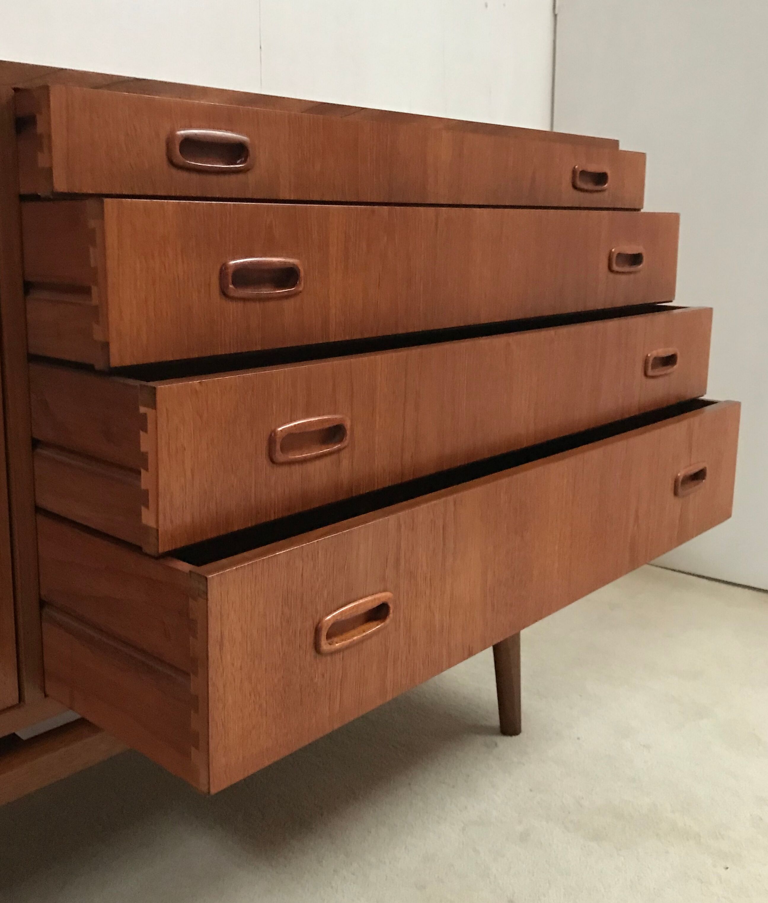 Mid Century Vintage Greaves and Thomas teak sideboard