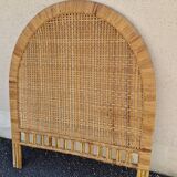 Rattan wicker headboard