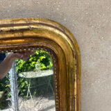 Louis Philippe mirror gilded 141x86