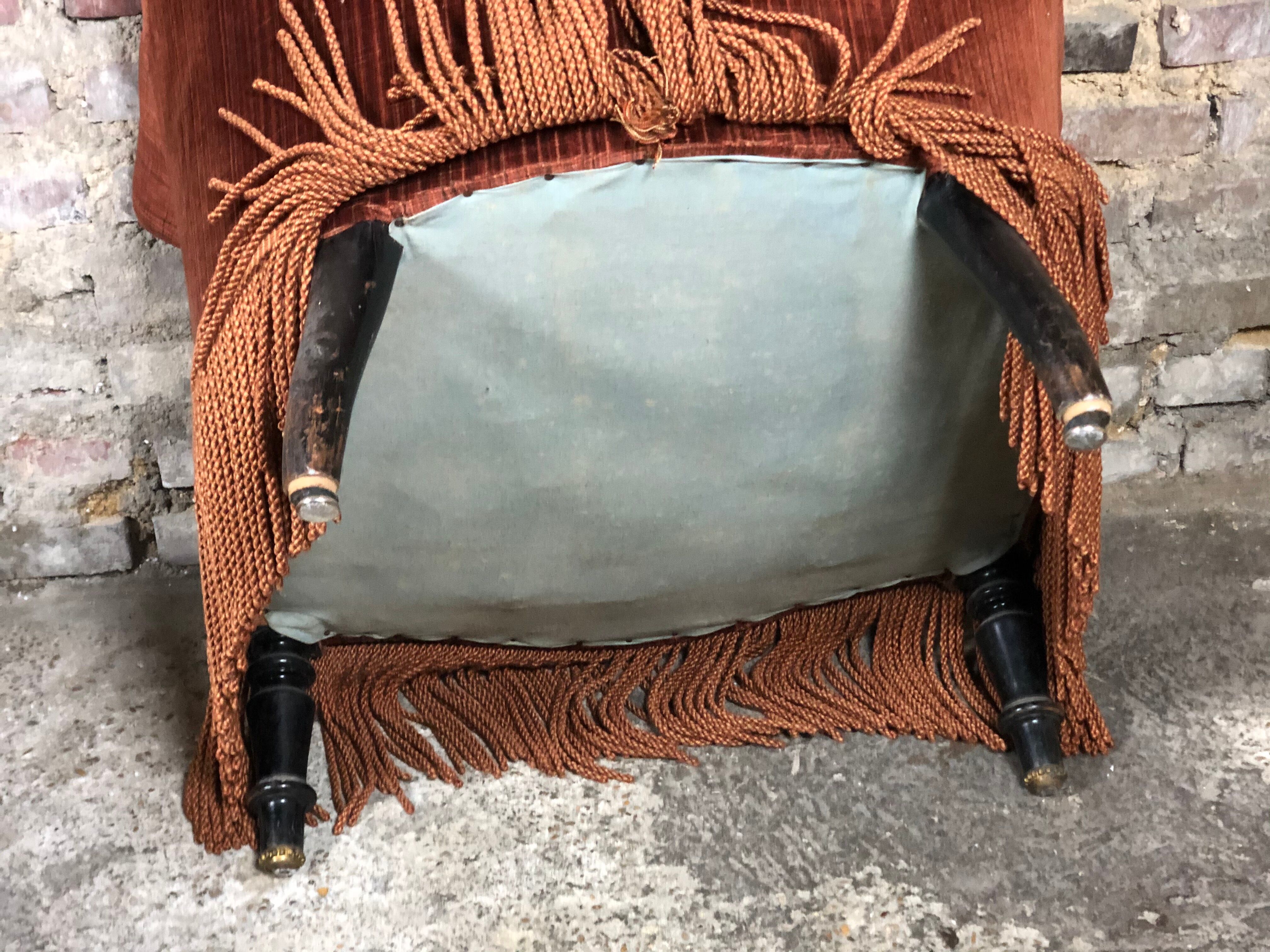 Toad armchairs Napoleon III