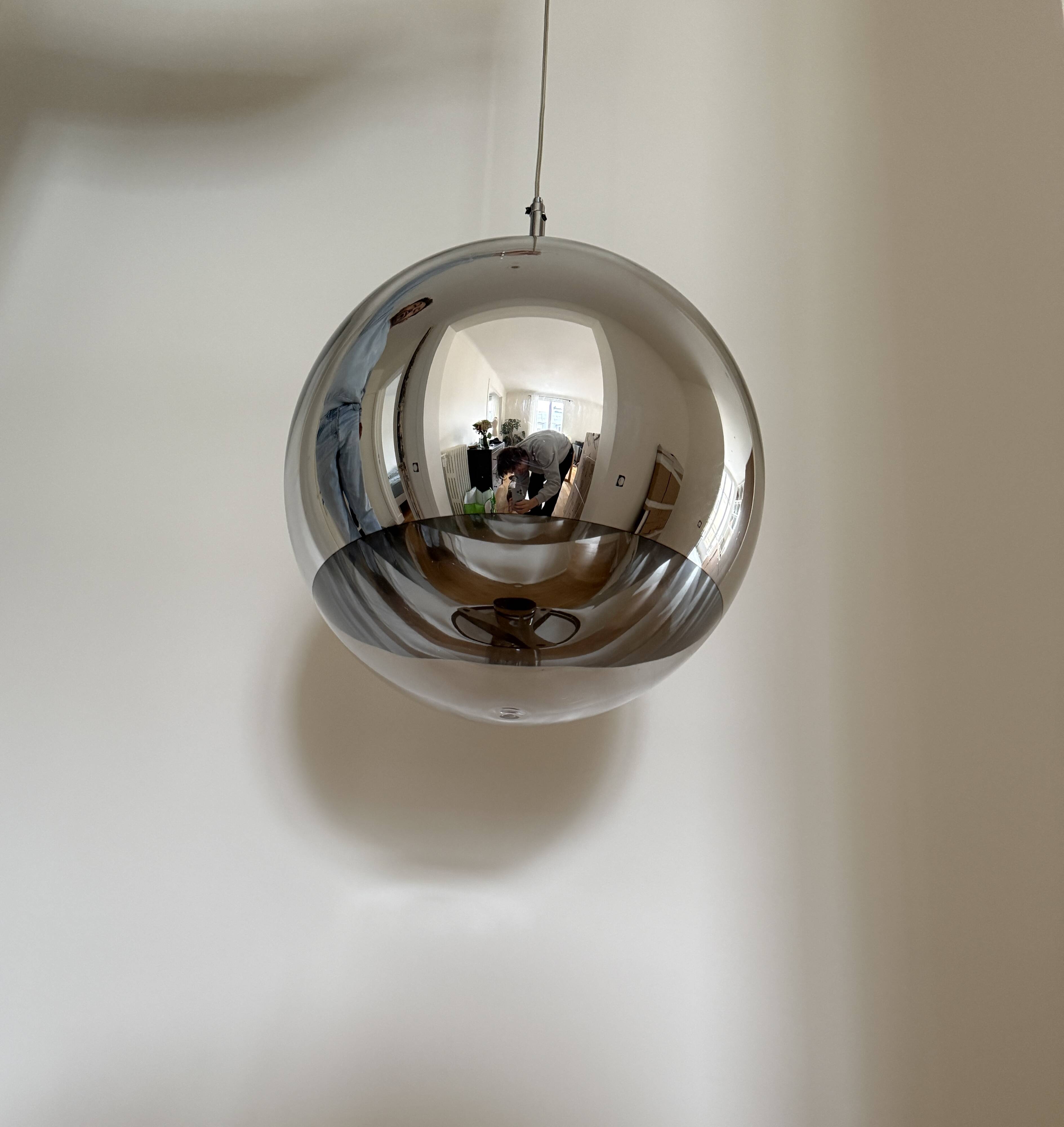 Suspension Tom Dixon Mirror Ball Ø40 – Original edition 2006 – UK