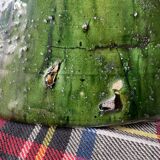 Emerald green Tamegroute salad bowl D28