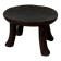 Monoxyle stool in carved wood – Ivory Coast