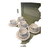Trianon - Villeroy & Boch - 5 cups and saucers