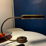 1970s brass desk lamp