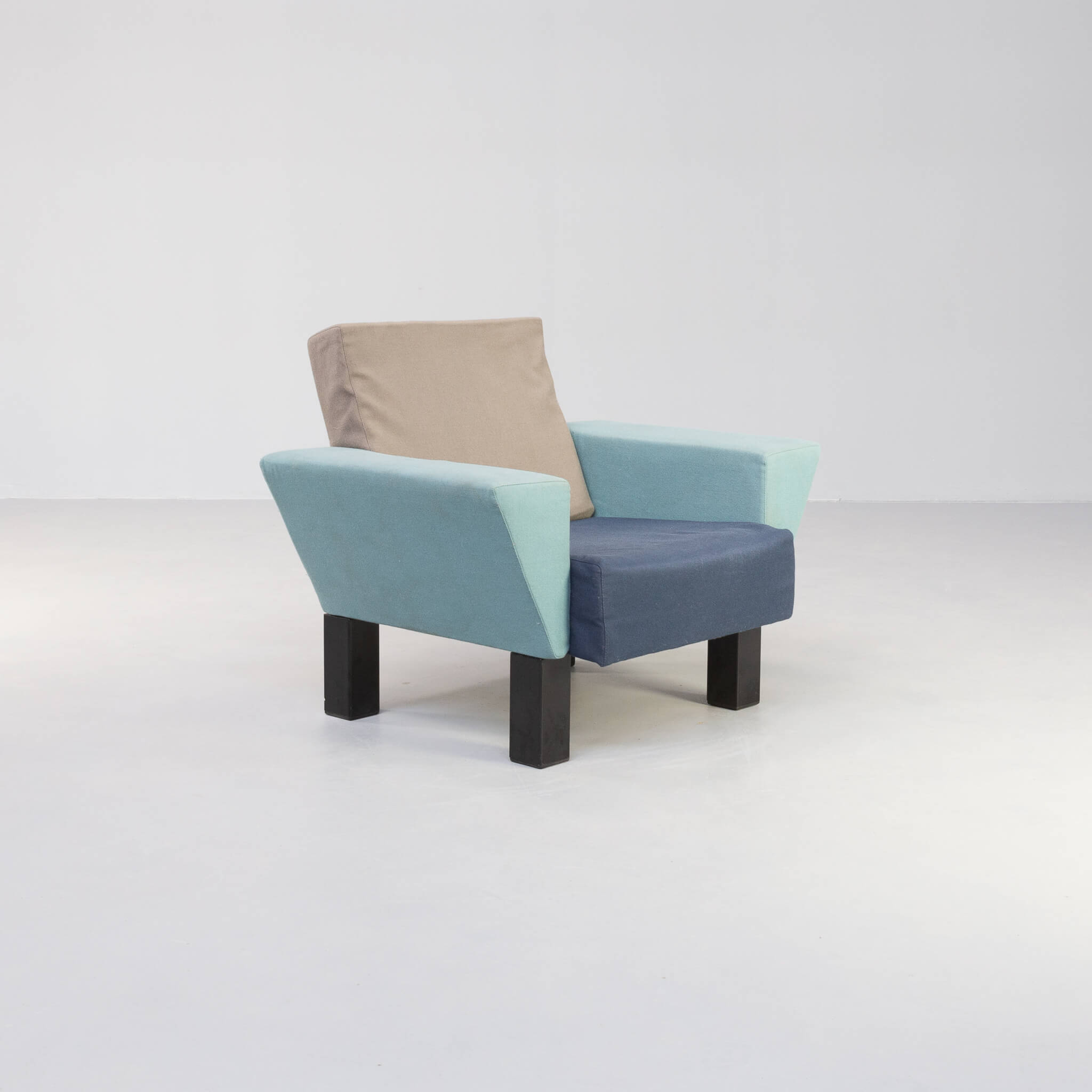 Ettore Sottsass ‘westside’ lounge chair for Knoll 80s