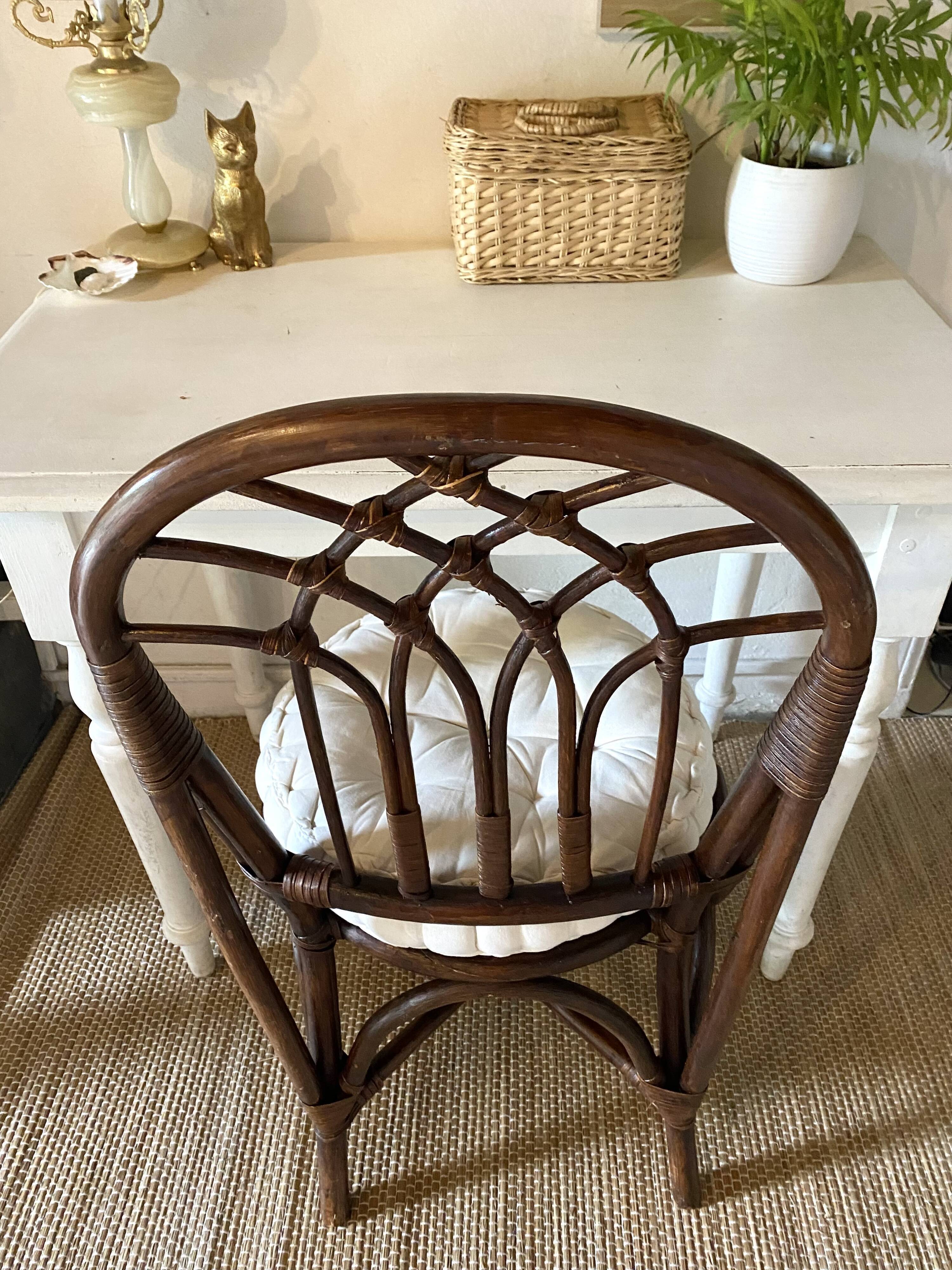Vintage rattan chair