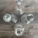 Set of 4 Glass Goblets or Glass Domes