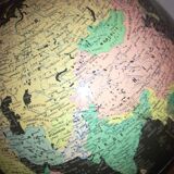 Globe world map Italy