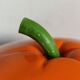 Vintage 1970s apple orange ice bucket - codec