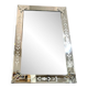 Venetian Rectangular Hand-Carving Wall Mirror Murano Glass Style