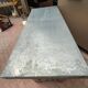 Establishment, counter, wooden and zinc serving table.