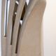 Large white ceramic fan-shaped table lamp - Art Deco style
