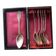 Small silver-plated metal spoons
