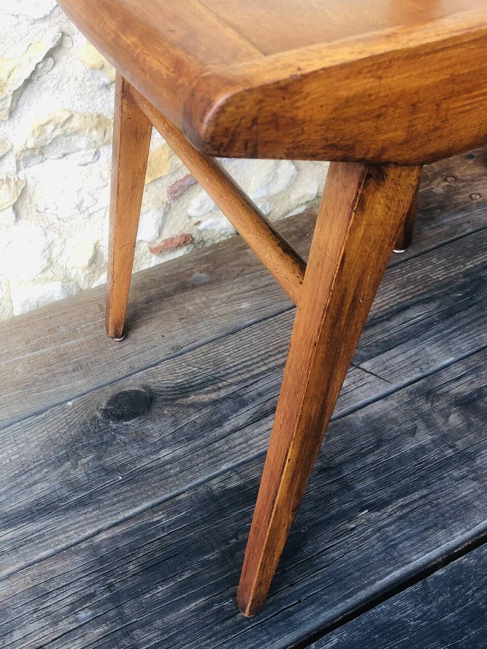 Pair of vintage bistro chairs, Stella Luterma, Circa 60'