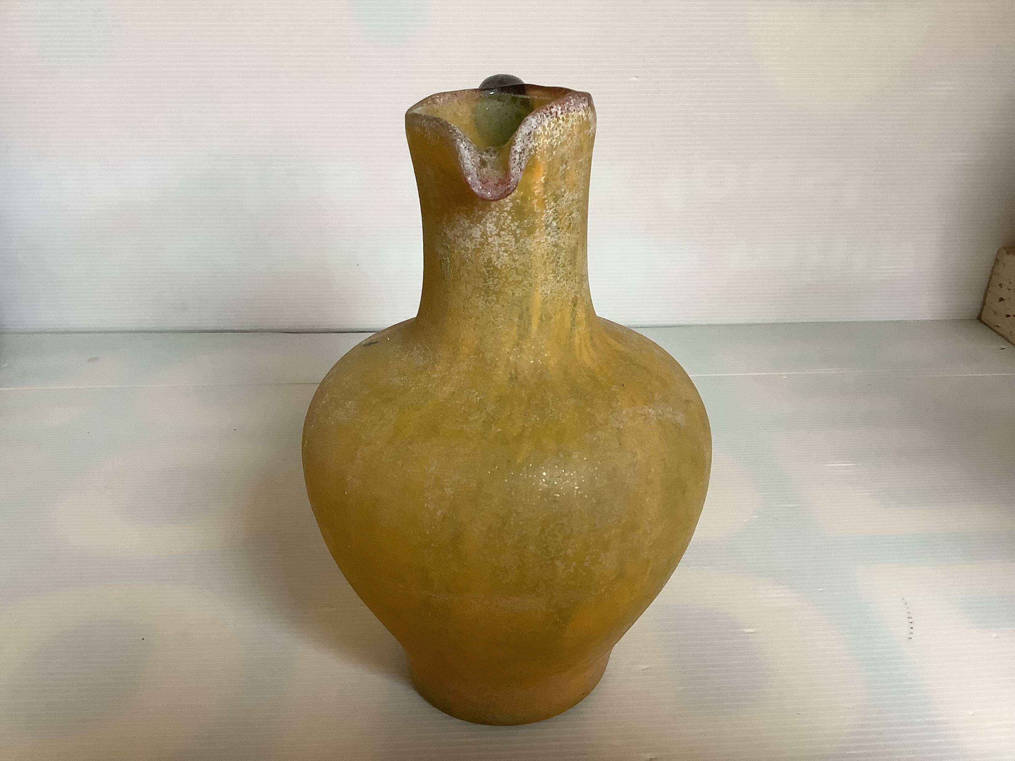 Scavo pitcher vase design Sandra Rich