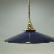 Enamelled sheet metal suspension