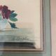 Arthur Chaplin watercolour painting still life bouquet of flowers