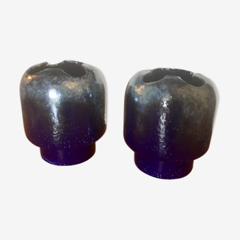 Pair of ceramic vases, Italy 1970