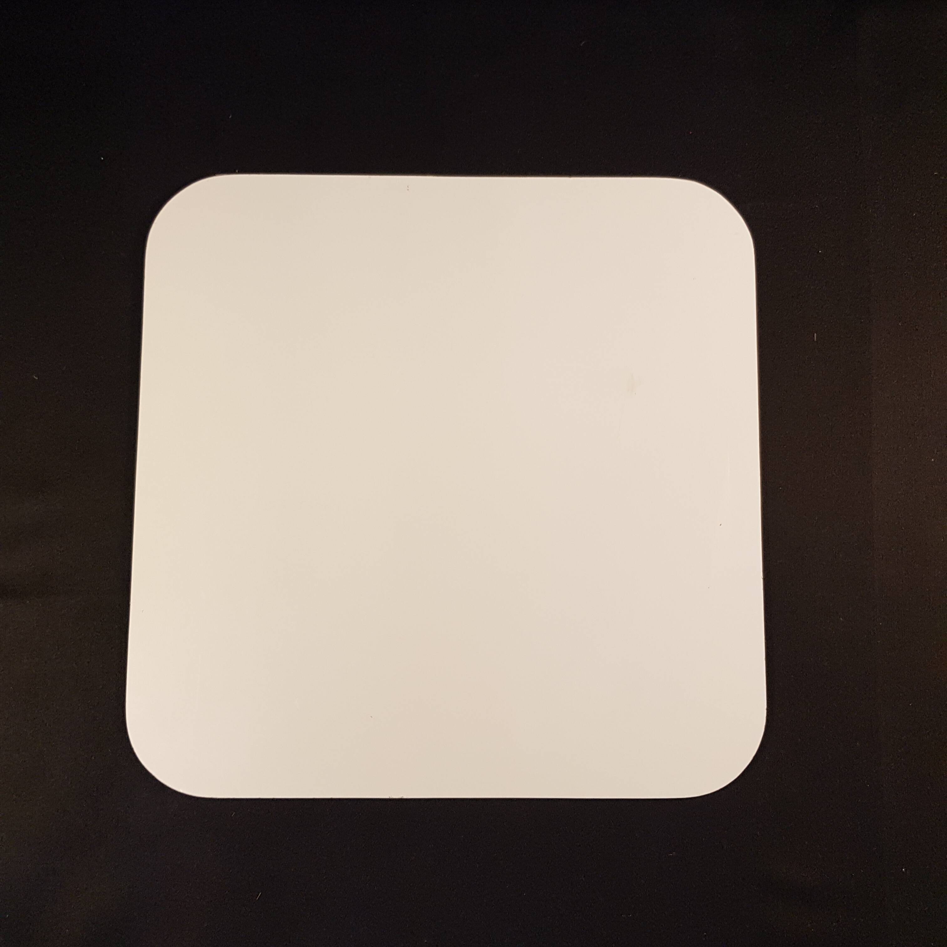 Blue vintage style mirror