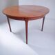 Vintage round teak table from the 60s