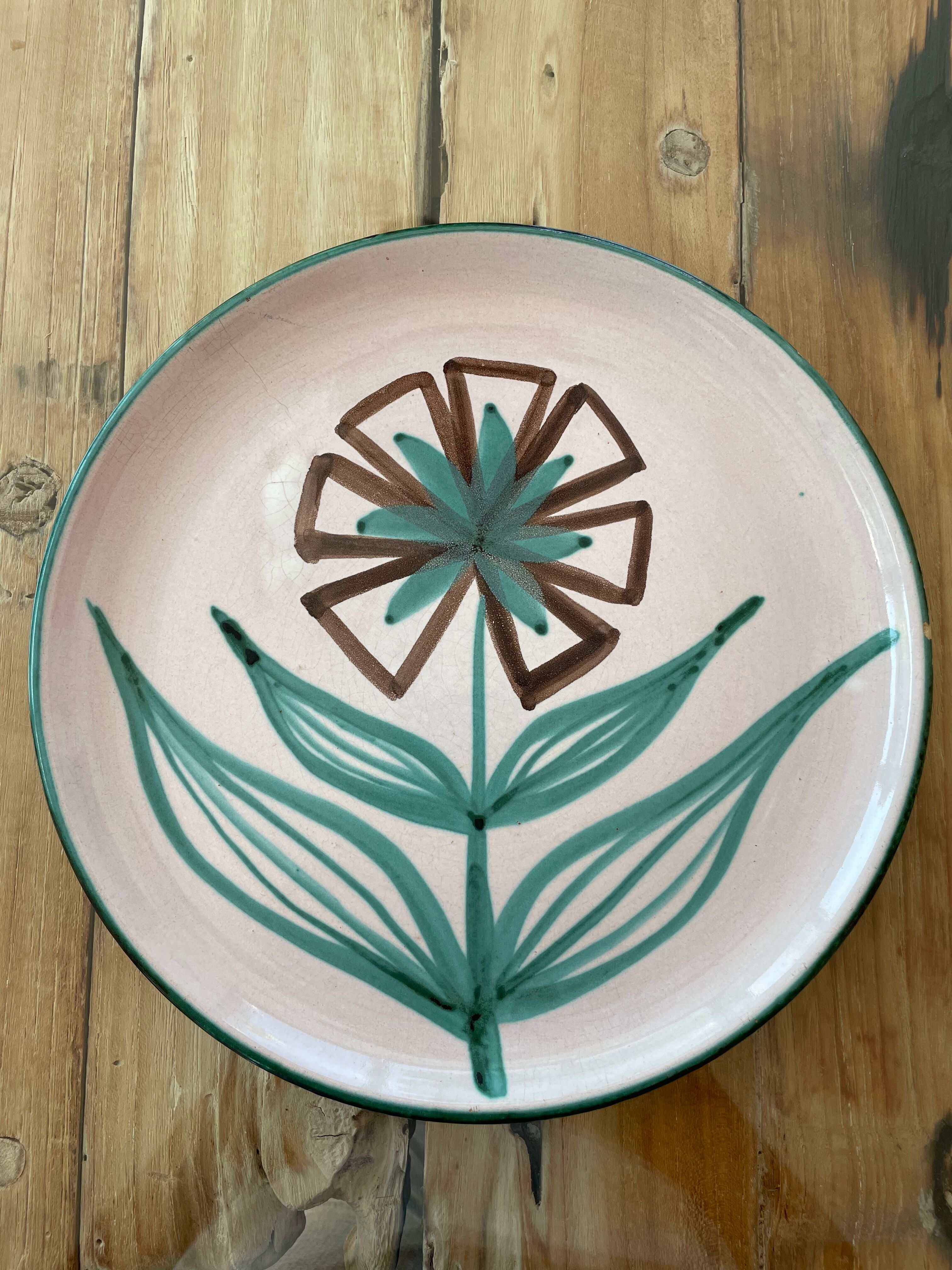 Set of 5 plates Robert Picault