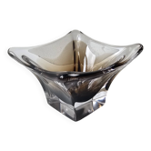 Vide poche en verre de Murano Sommerso marron transparent