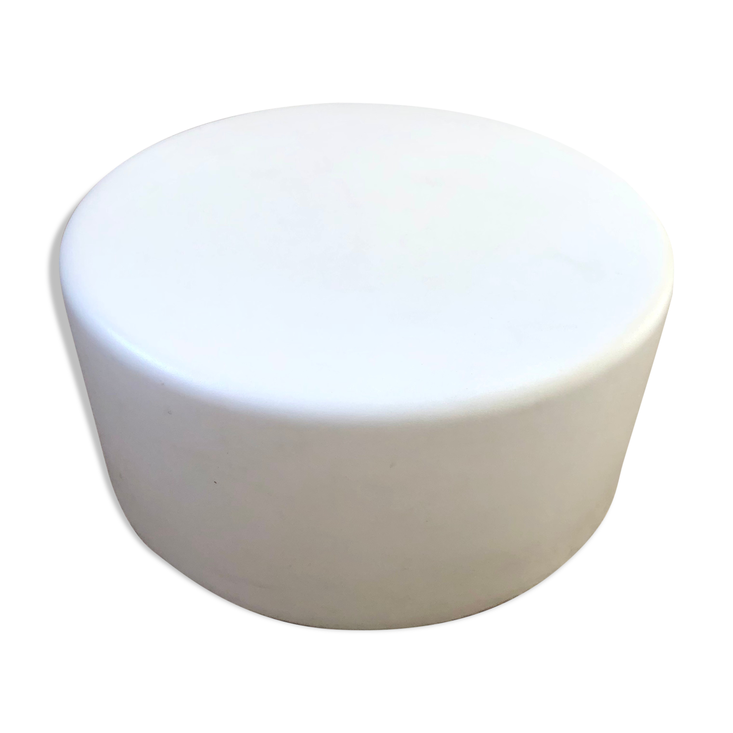 Pedrali WoW design design Claudio Dondoli coffee table - Marco Pocci Polyethylene white