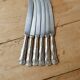 Antique silver plated mismatched cutlery - Forks and knives