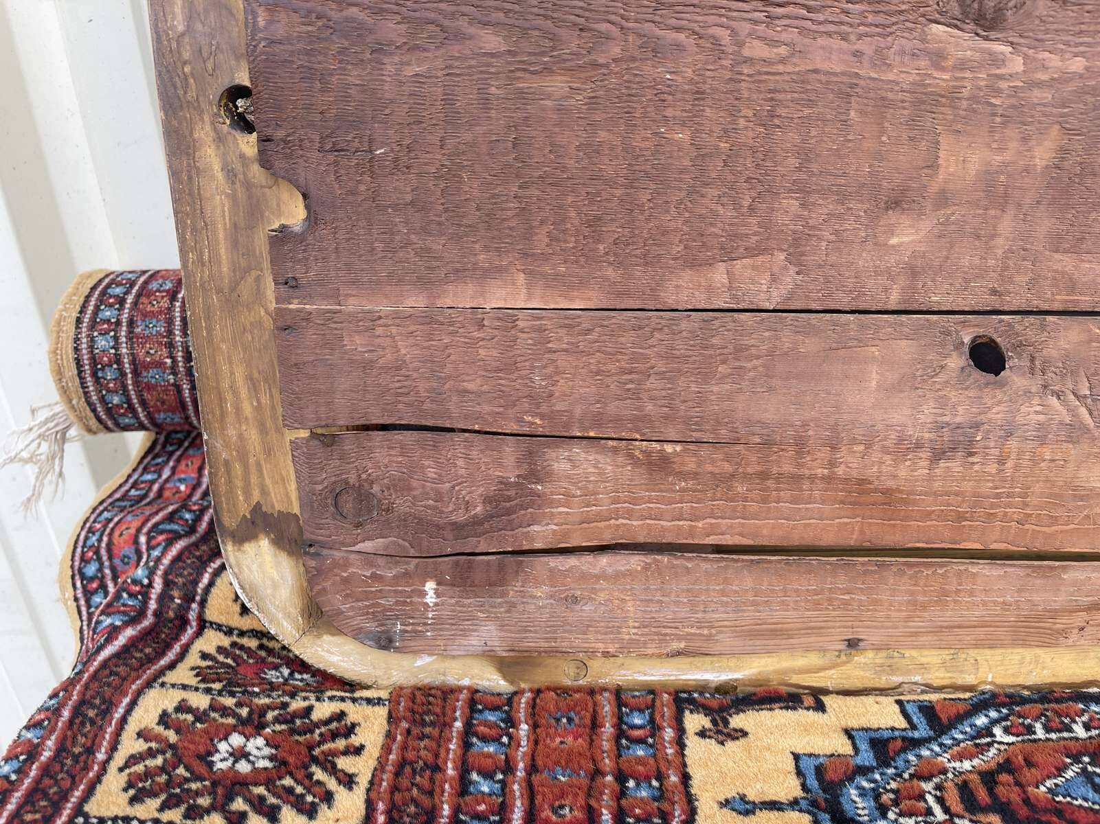 Louis XV mirror, early 19th century, restored.