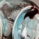 Legras vase in Clichy glass