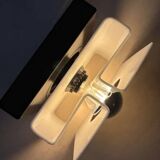 1970s plexiglass wall light