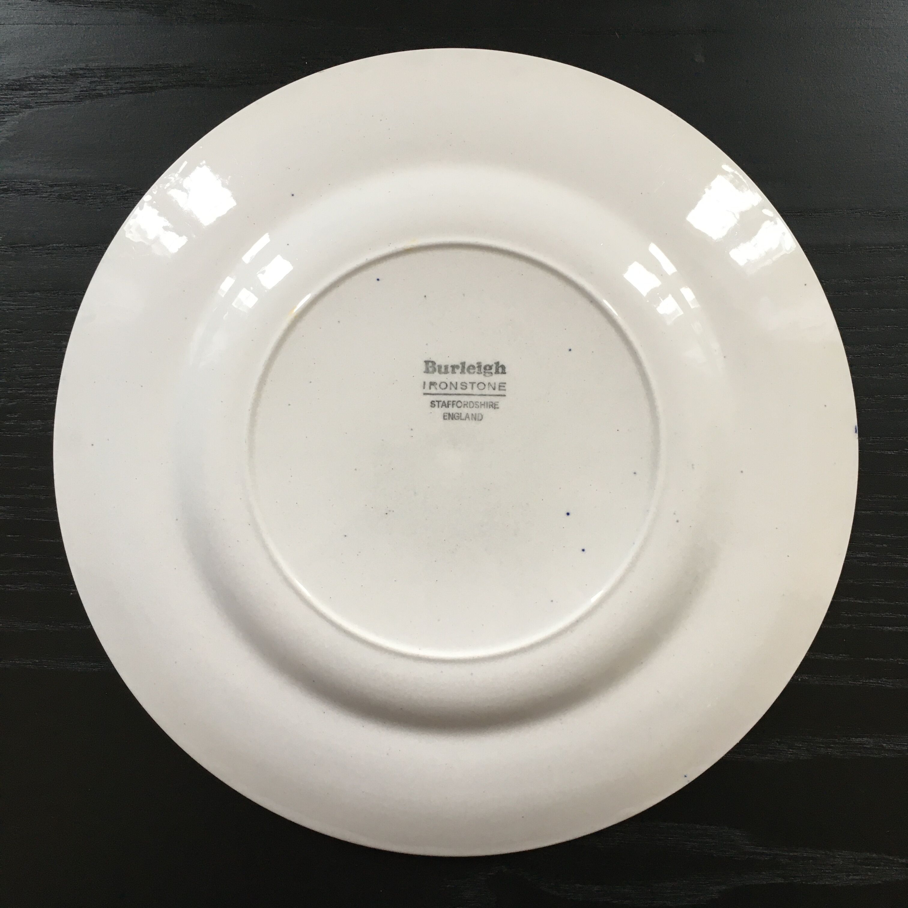 Blue Liberty Style English Plate