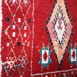 Ancient Berber carpet 125x225cm