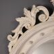 Antique Regency mirror in gilded wood, Italy, early 20th century.