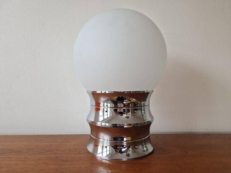Large Rare Midcentury Table Lamp, Italy, 1970s