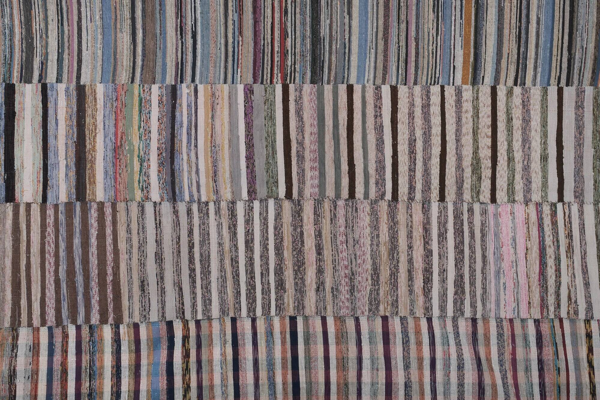 Vintage Turkish kilim handwoven 244x324 cm