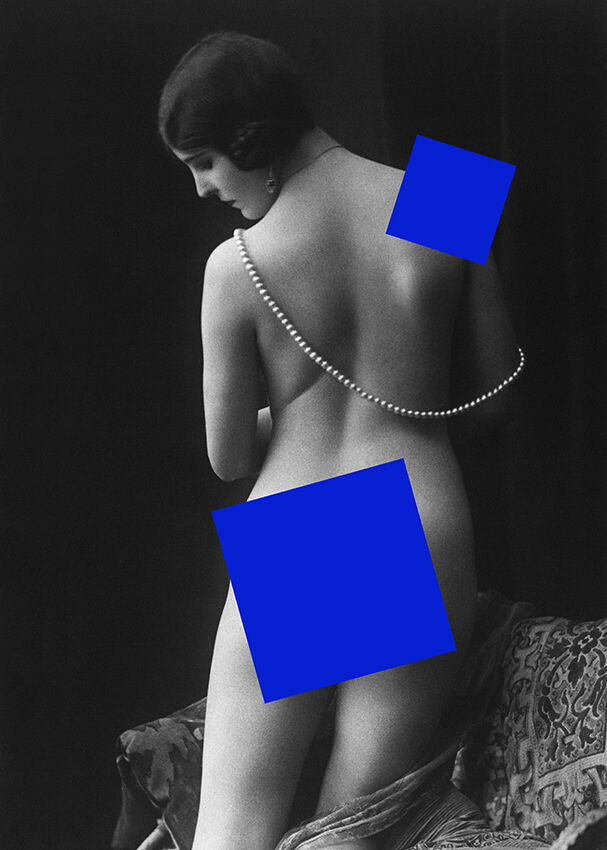 Vintage female backless female photography - Belle Époque 1930