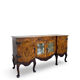Buffet en noyer burr italien, années 1930.